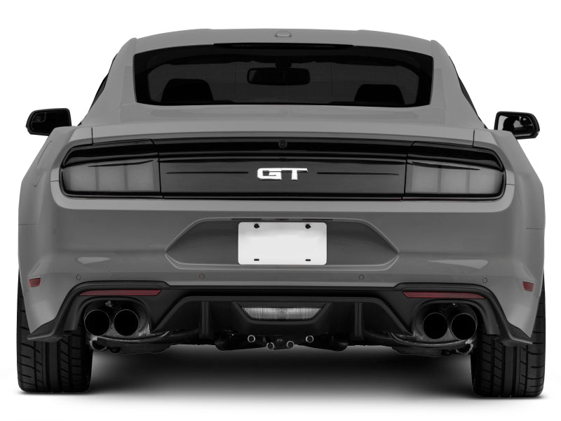 Raxiom 15-22 Ford Mustang Profile LED Tail Lights - Gloss Black Housing (Smoked Lens) 402183