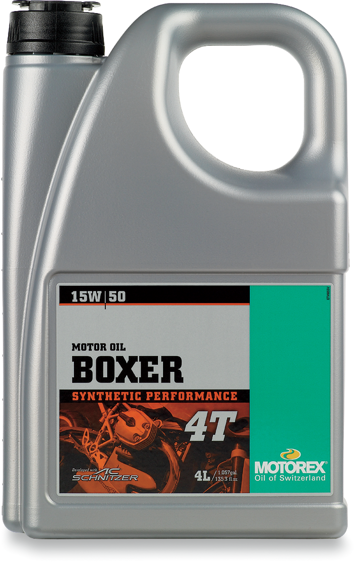 Aceite MOTOREX 4T Boxer - 15W-50 - 4L 102295 