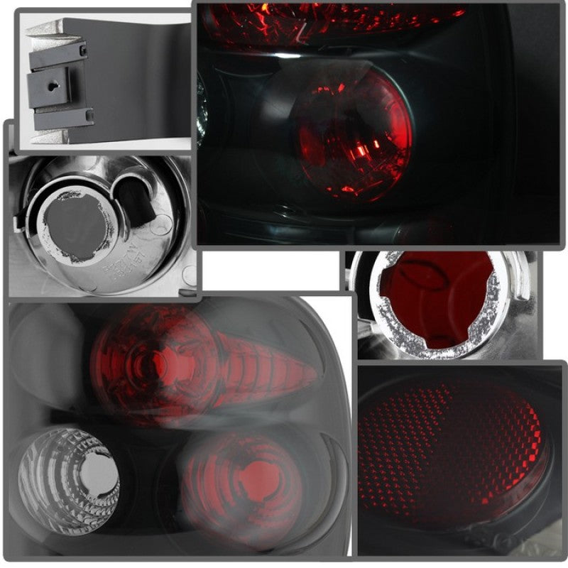 Spyder Chevy Silverado Stepside 99-04 Euro Style Tail Lights Black Smoke ALT-YD-CS99STS-BSM 5078070