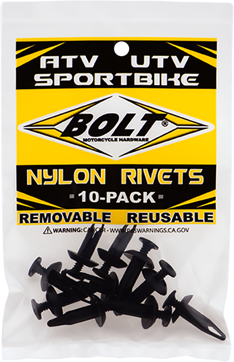 BOLT Screw Rivet - M6 - 10 Pack 2005-6SCRW