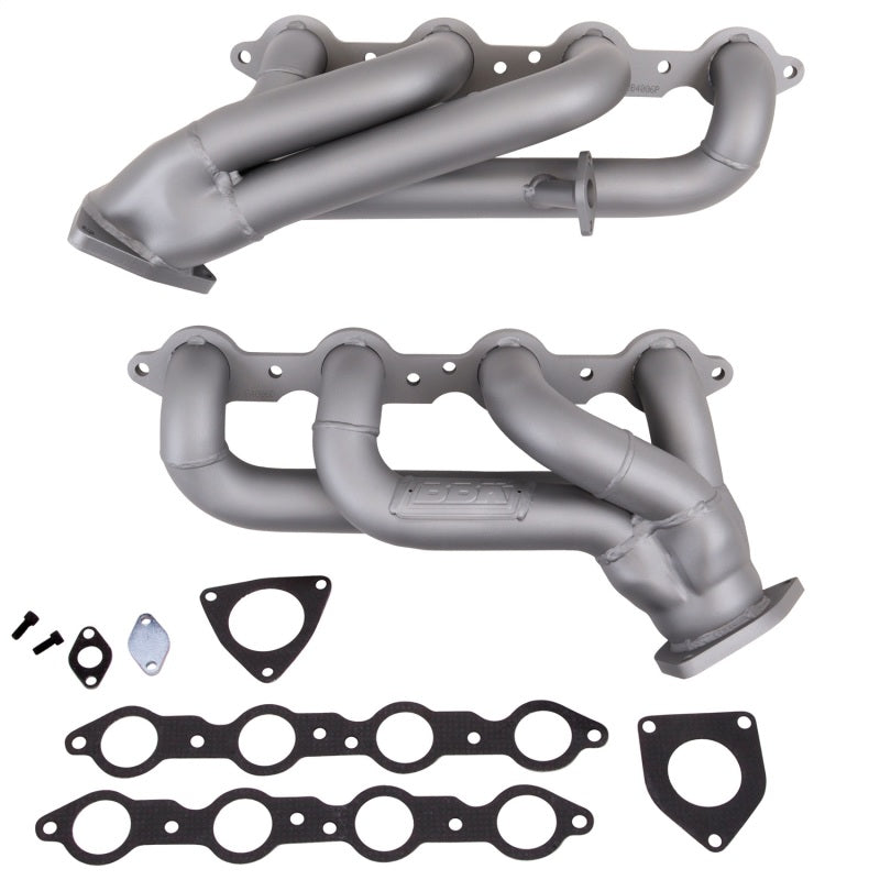 BBK 99-04 GM Truck SUV 6.0 Shorty Tuned Length Exhaust Headers - 1-3/4 Titanium Ceramic 4006