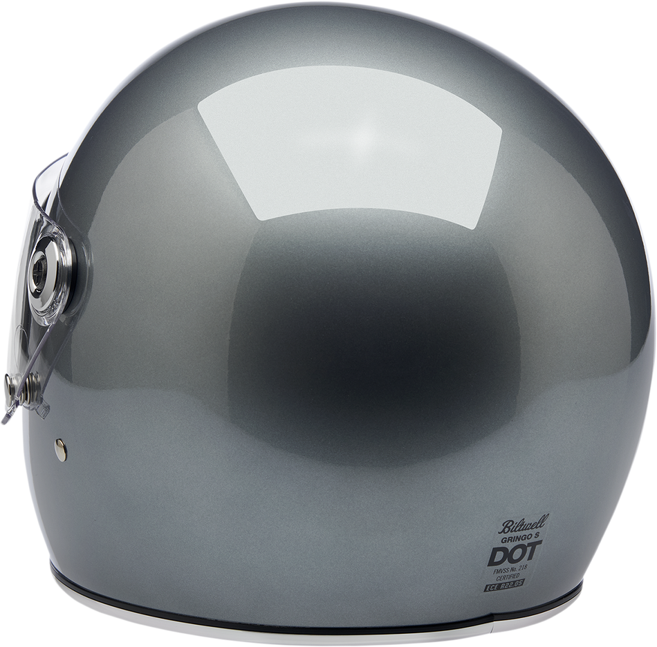 BILTWELL Gringo S Helmet - Metallic Sterling - XS 1003-340-101
