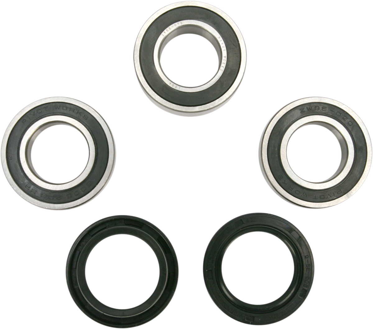 PIVOT WORKS Wheel Bearing Kit - Rear PWRWK-HQ01-001