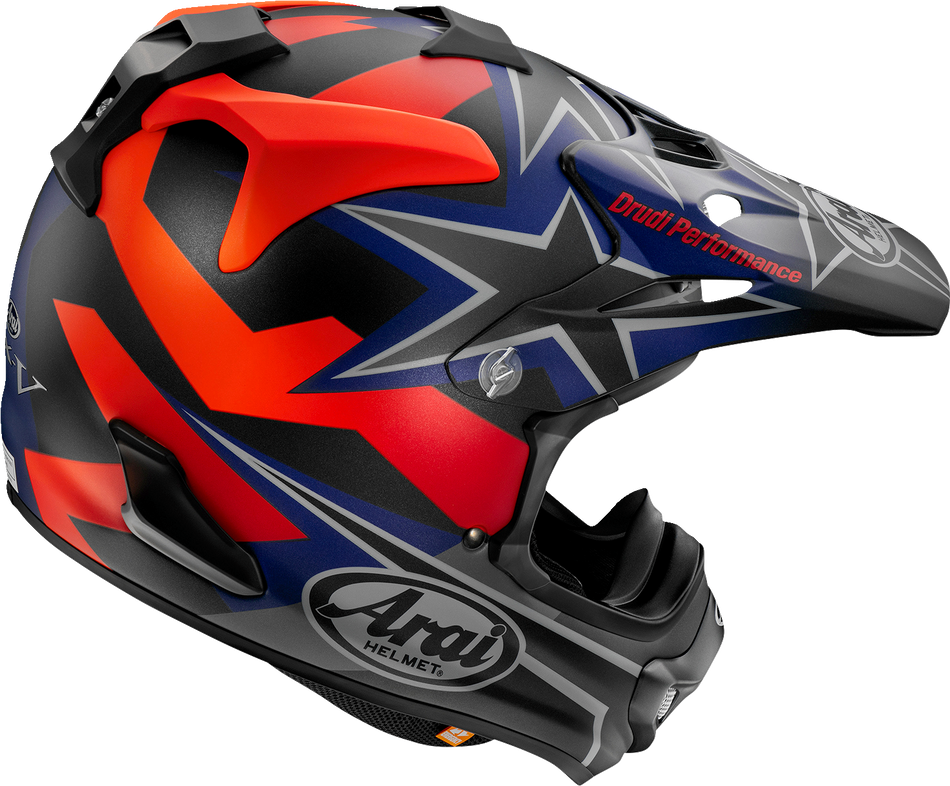 ARAI VX-Pro4 Helmet - Stars & Stripes - Black Frost - Large 0110-8209
