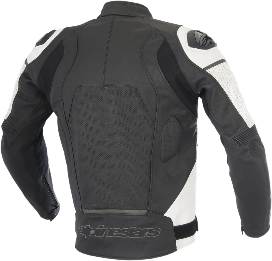 ALPINESTARS Core Airflow Leather Jacket - Black/White - US 46 / EU 56 3101416-12-56