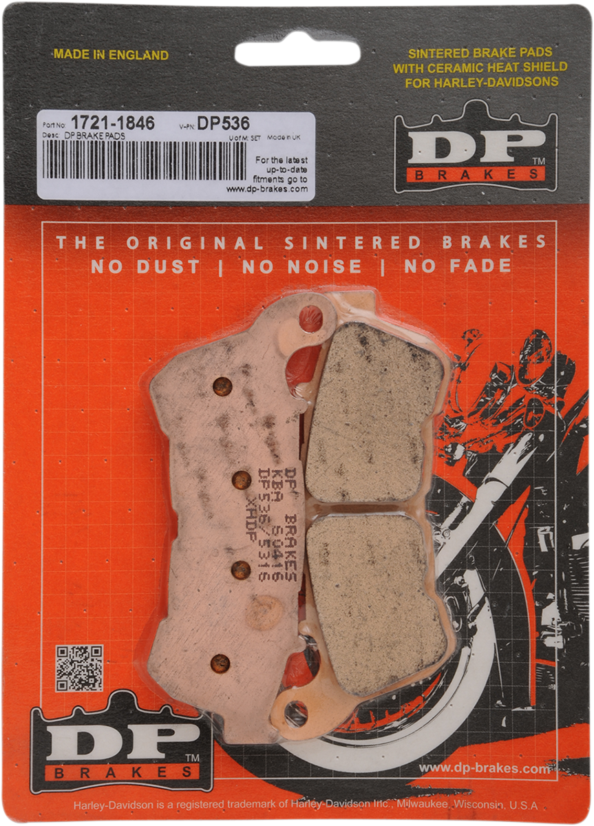 DP BRAKES Sinterbremsbeläge - DP536 DP536 