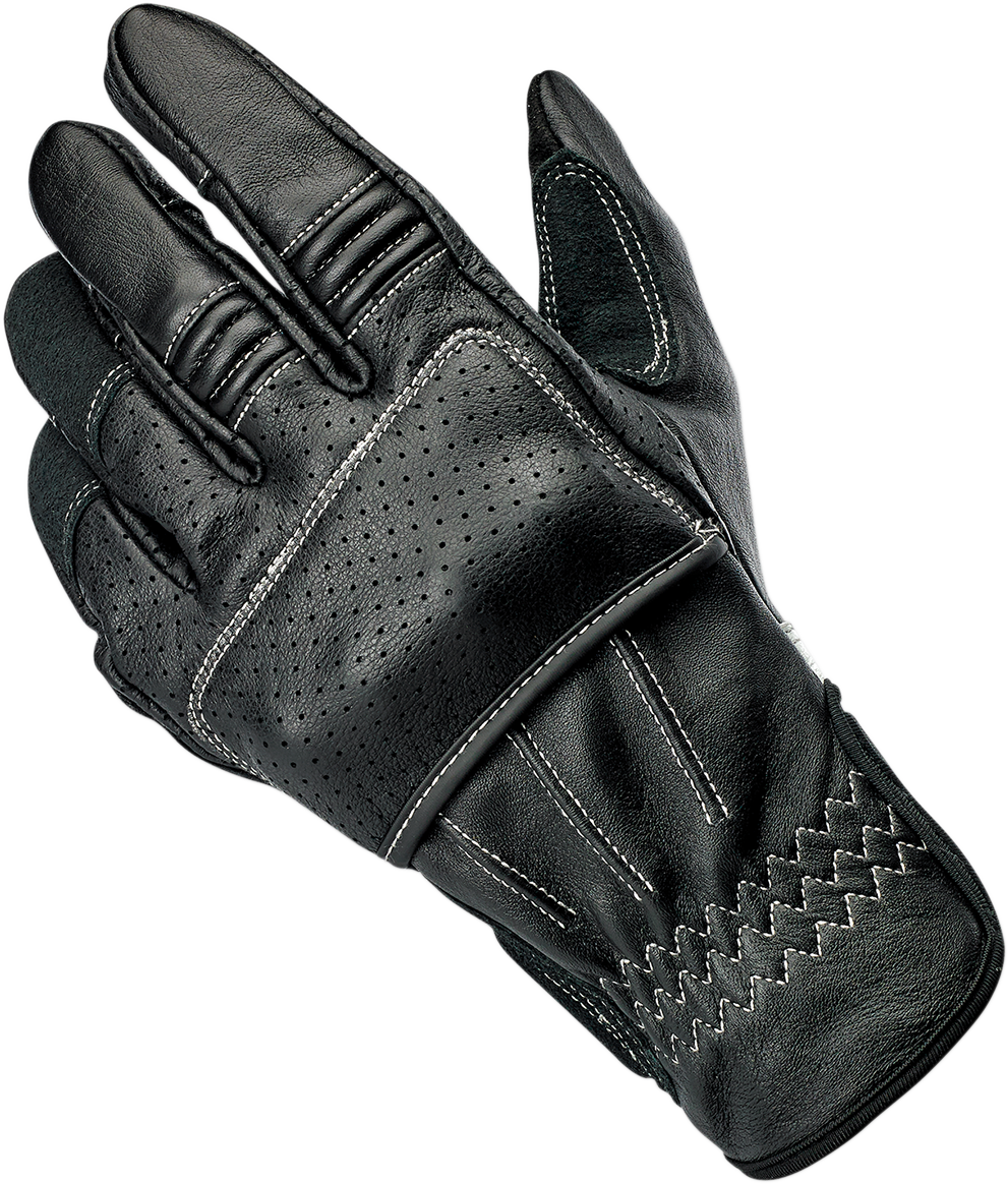 Guantes BILTWELL Borrego - Negro/Cemento - Pequeños 1506-0104-302 