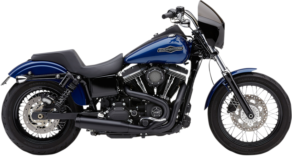 COBRA El Diablo Auspuff - Schwarz - 3,5" - '06-'11 Dyna 3 1/2'CANISTER MUFFLER 6496B 