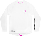 MUC-OFF USA Riders Langarmtrikot – Weiß – Medium 20488 