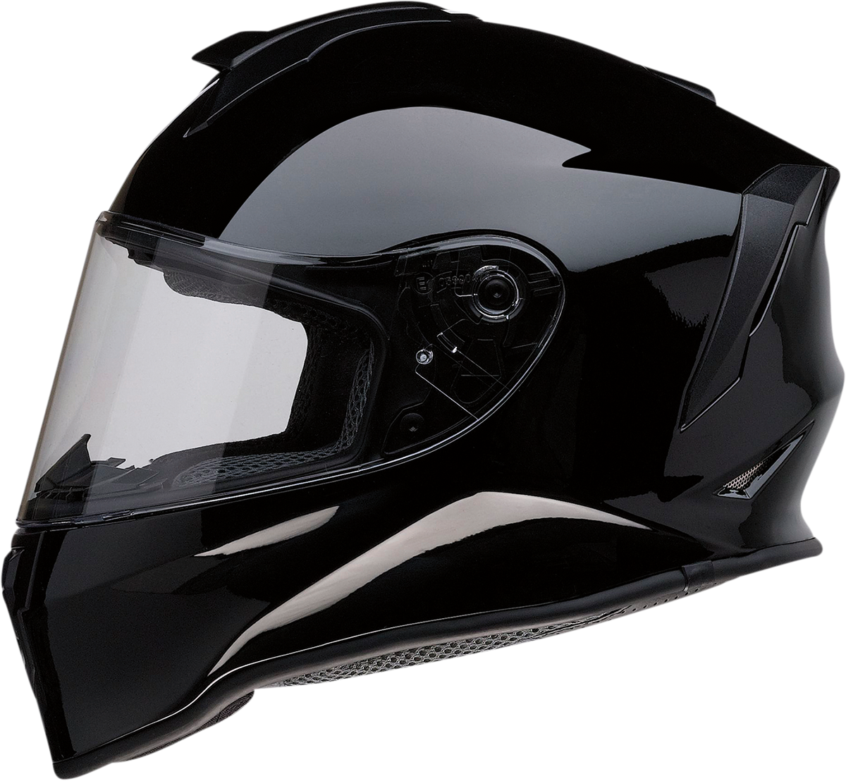 Casco Z1R Youth Warrant - Negro brillante - Pequeño 0102-0242 