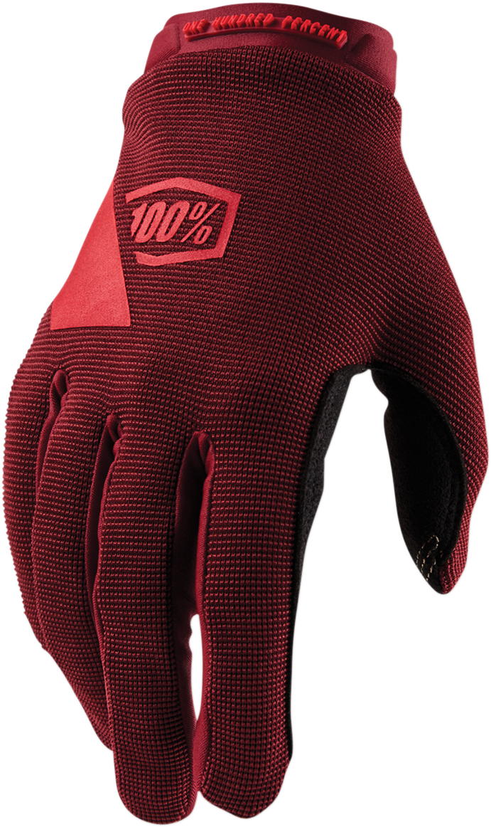 100% Women's Ridecamp Gloves - Brick - XL 11018-060-11
