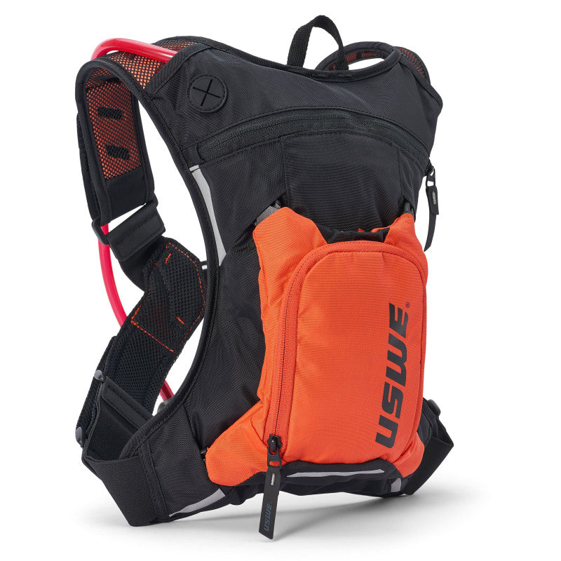 USWE Moto Hydro Hydration Pack 3L - Black/Factory Orange