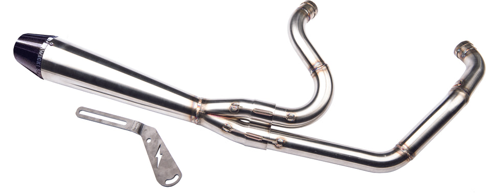 SAWICKI 2in1 M8 Softail Pipe Brushed Ss FMOT-0650