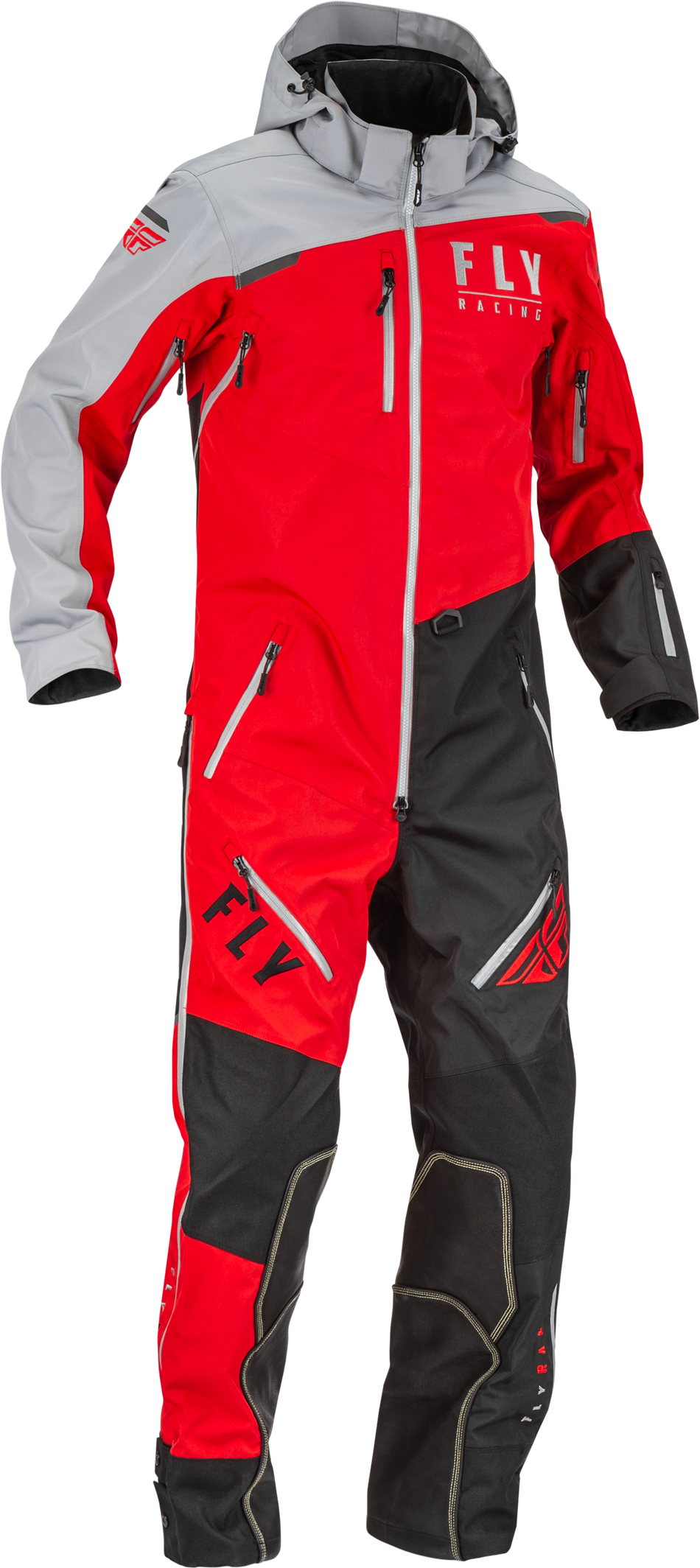 FLY RACING Cobalt Shell Sb Monosuit Red/Grey Md 470-4357M