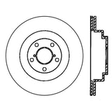 Stoptech 06-07 WRX / 05-08 LGT Rear CRYO-STOP Rotor 120.47025CRY