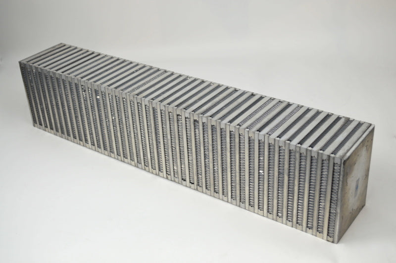 CSF High Performance Bar & Plate Intercooler Core (Vertical Flow) - 27in L x 6in H x 4.5in W 8054