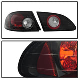 Spyder Toyota Corolla 98-02 Euro Style Tail Lights Black ALT-YD-TC98-BK 5007476