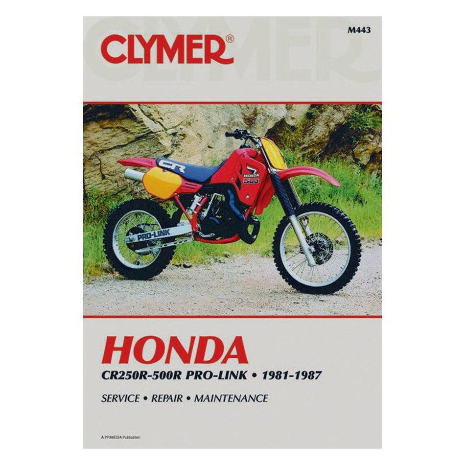 Clymer Hon Cr250-500r Pro-Link 81-87 Manual 274469