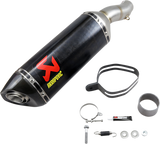 AKRAPOVIC Slip-On Line Muffler - Carbon Fiber Ninja ZX-6R 2009-2024  S-K6SO7-ZC 1811-3697