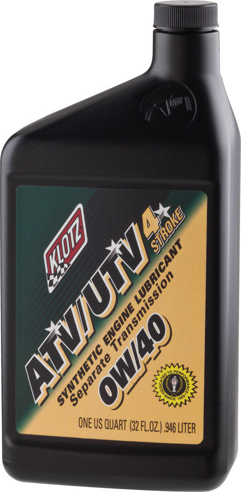 KLOTZAtv/Utv Synthetic Engine Lubricant 0w-40 32ozATVUTV-040