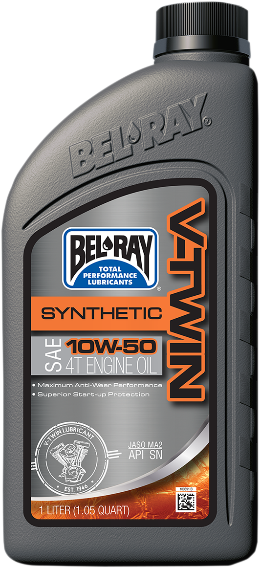 BEL-RAY V-Twin Synthetic Oil - 10W50 -1L 96915-BT1