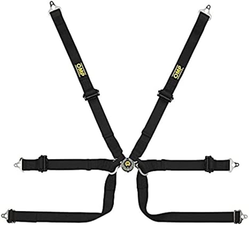 OMP Safety Harness Tecnica 2In Prot Black Pull Up - (Fia 8853-2016) DA0-0206-A02-071