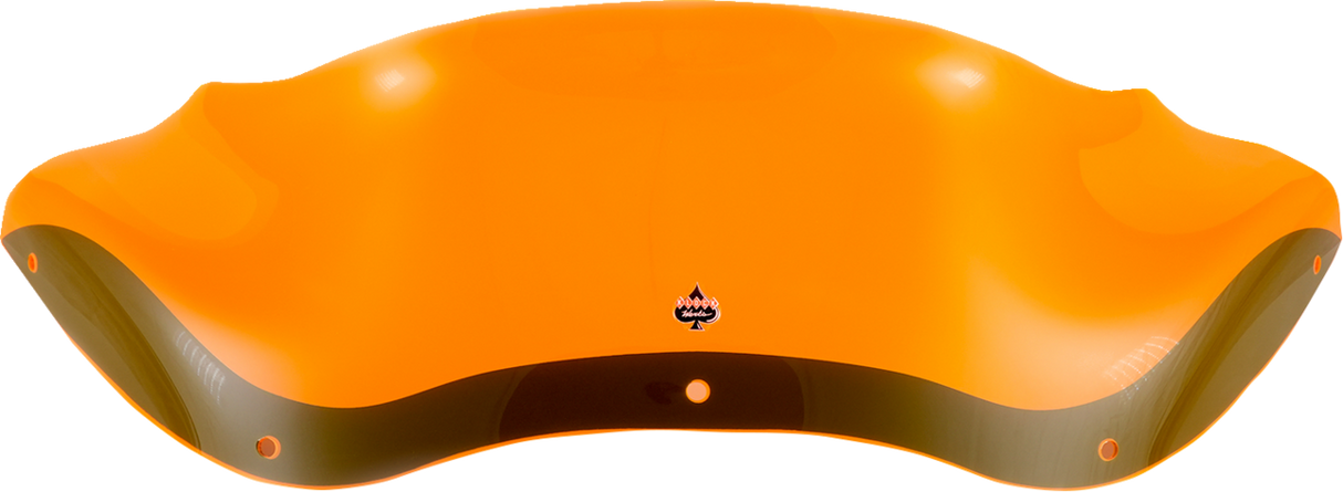 KLOCK WERKS Kolor Flare™ Windshield - 8" - Orange Ice - FLTR KWW-01-0623