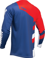 THOR Sector Checker Jersey - Navy/Red - 2XL 2910-7607