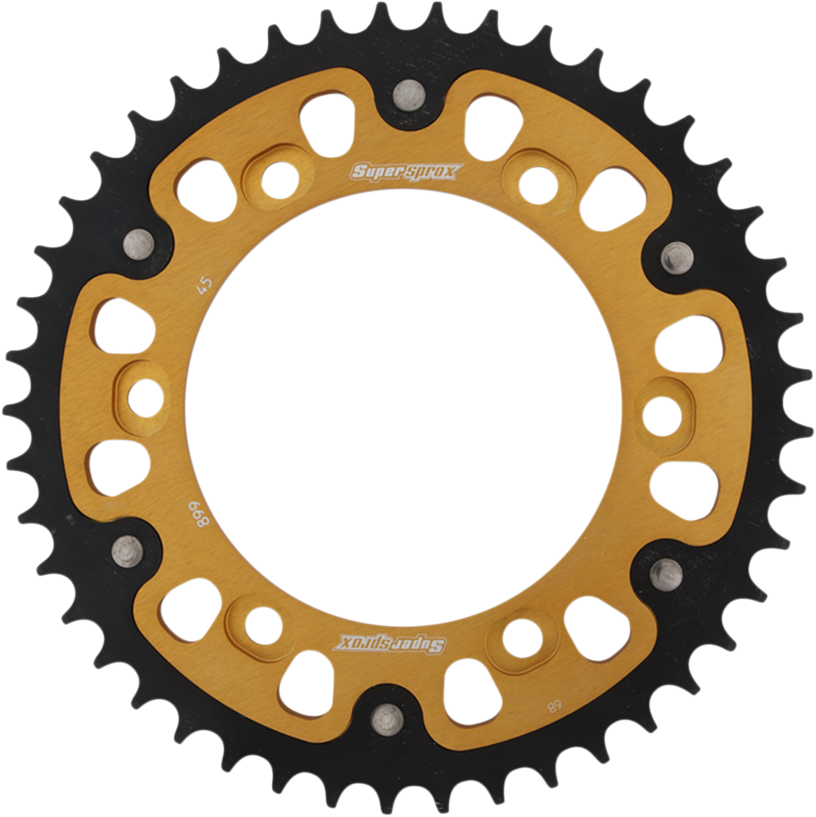 SUPERSPROX Stealth Rear Sprocket - 45 Tooth - Gold - KTM RST-899-45-GLD