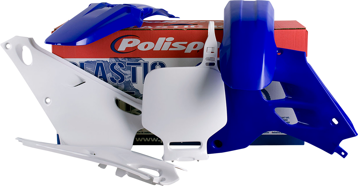 Kit de carrocería completo POLISPORT - OEM azul/blanco - YZ 80 90104 