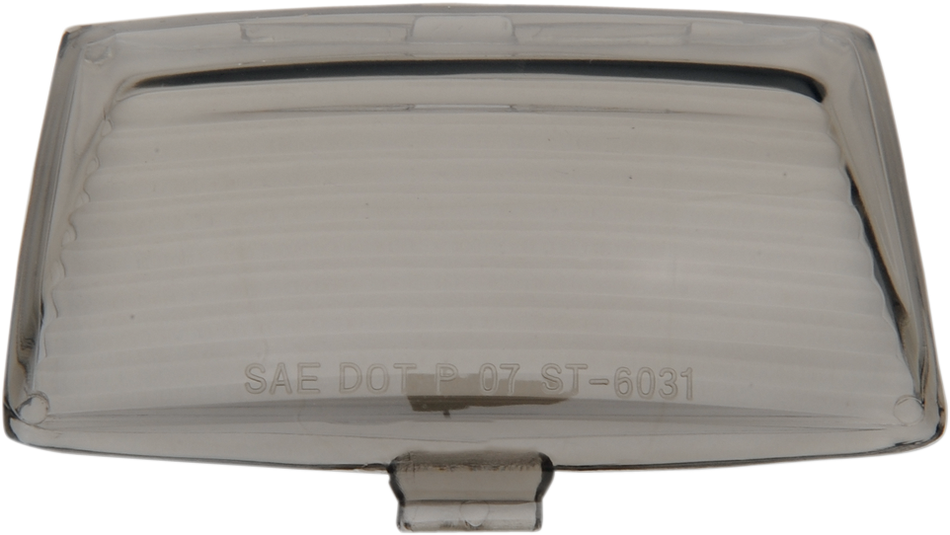 DRAG SPECIALTIES Lens - Front Fender Tip - Smoke F51-0643LM