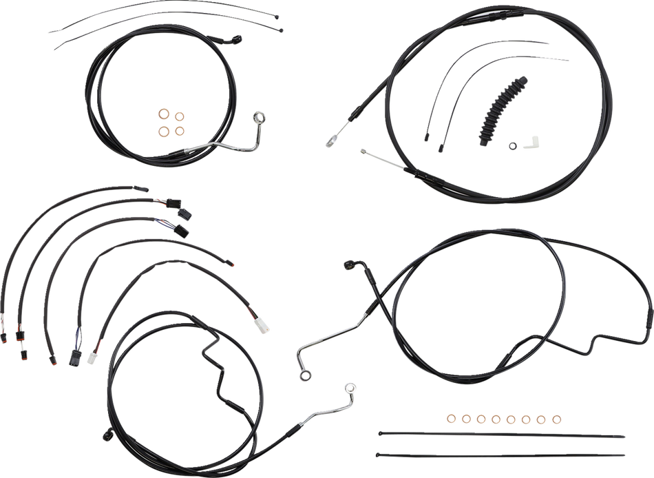 Kit de cables de control MAGNUM - XR - Negro 4861012 