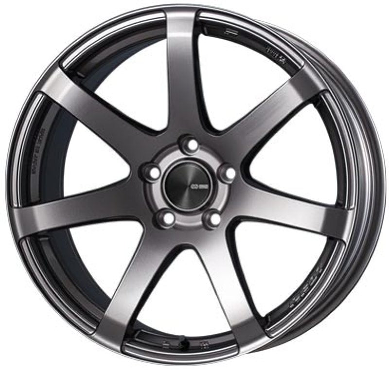 Enkei PF07 18x9.5 5x114.3 40mm Offset Dark Silver Wheel 490-895-6540DS