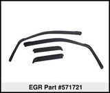 EGR 00-06 Chev Subran/Yuk / 01-07 Silv/Sierra Crew In-Channel Window Visors - Set of 4 (571721) 571721