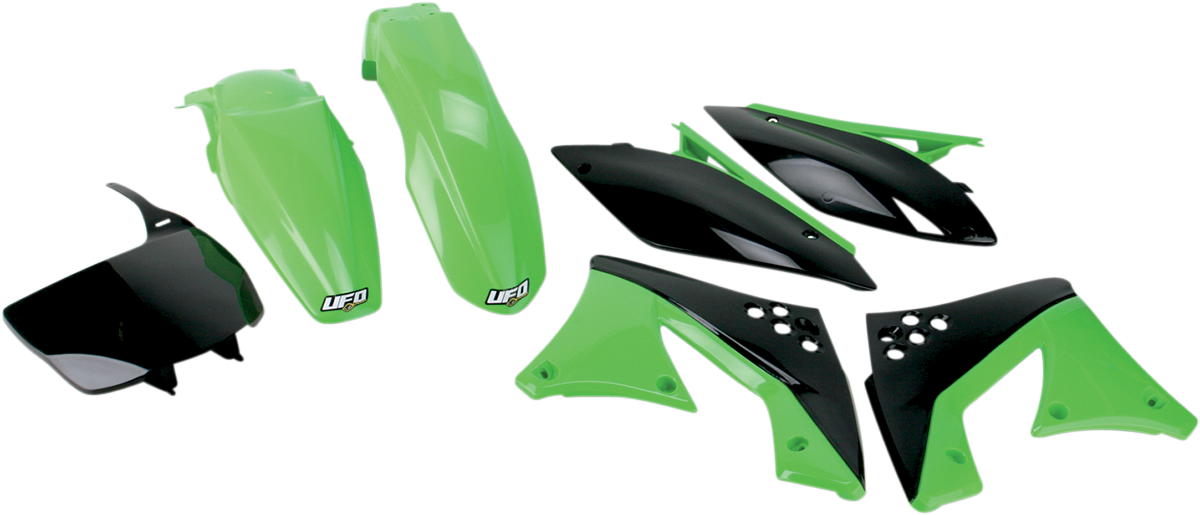 Kit de carrocería de repuesto UFO - OEM Verde/Negro N/F 12 COLOR OEM&gt;14030517 KAKIT215-999 