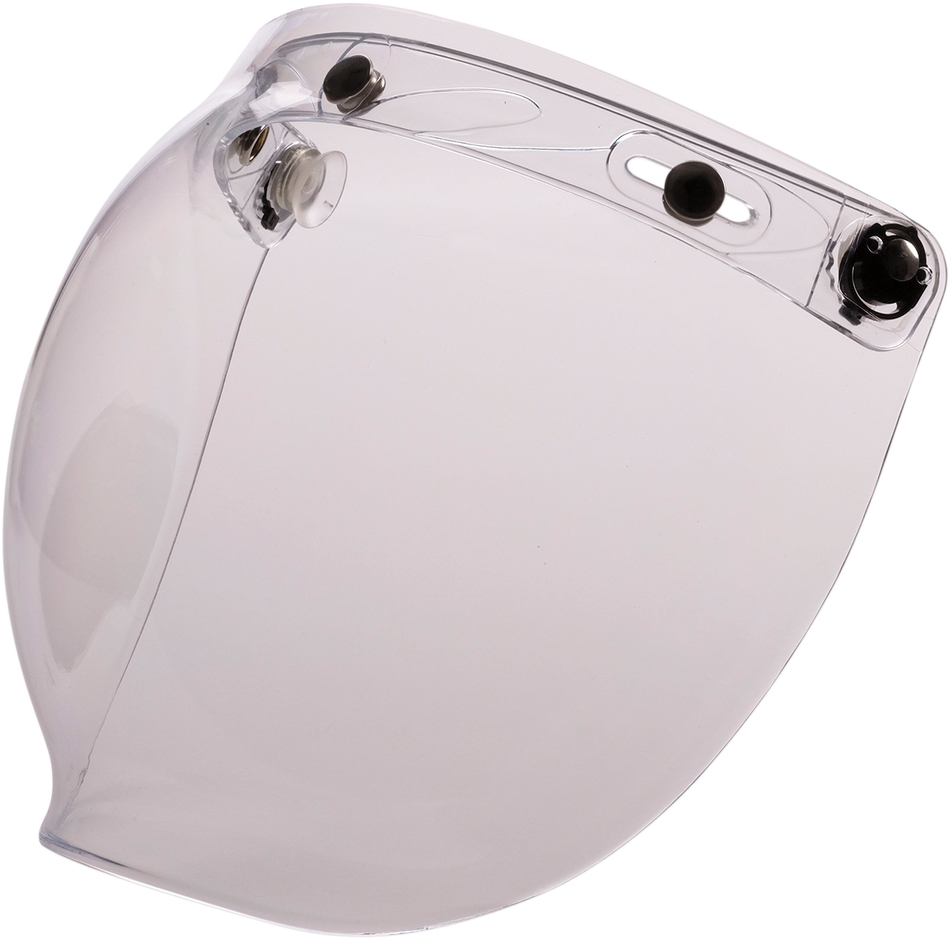 Z1R Flip-Up Bubble Shield - 3-Snap - Clear 0130-0749