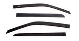 AVS 05-18 Nissan Frontier Crew Cab Ventvisor Low Profile Window Deflectors 4pc - Matte Black