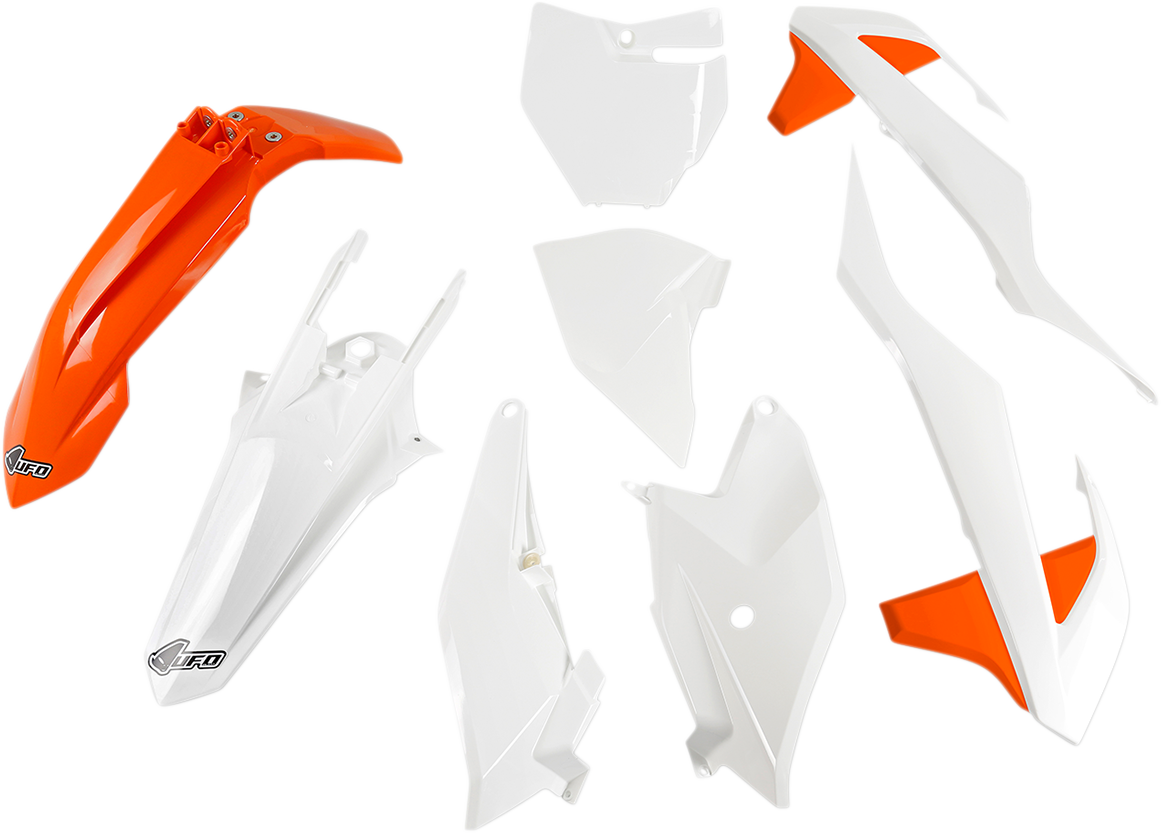 UFO Replacement Body Kit - OEM Orange/White KTKIT519999W