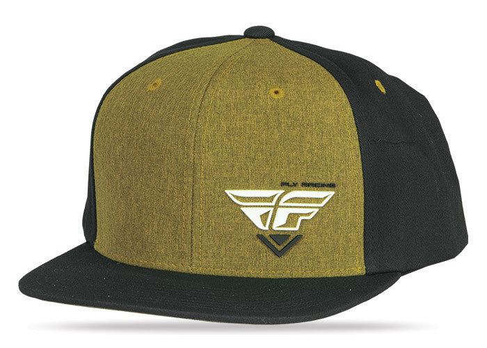 FLY RACING Fly Choice Hat Black/Gold 351-0543