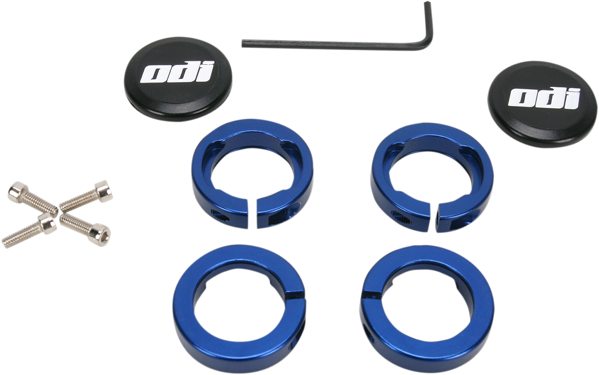 ODI Clamps - Lock Jaw - Blue D70LJU