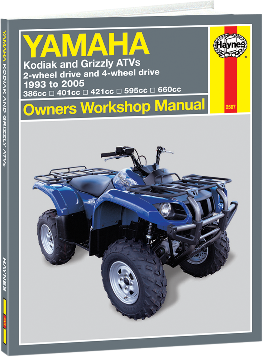 HAYNES Manual - Yamaha Kodiak/Grizzly M2567