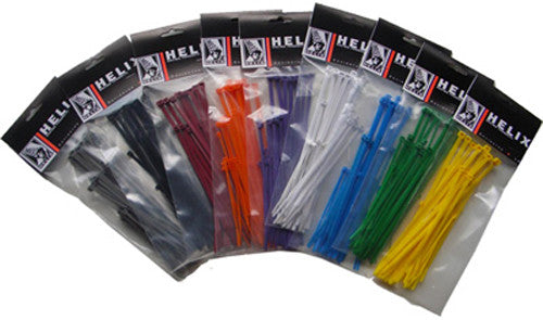 HELIX Cable Ties 6" Grey 100/Pk 303-4117