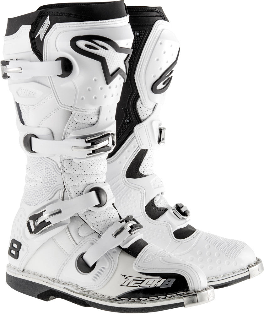 ALPINESTARS Tech 8 Rs Boots White Vented Sz 05 2011015-20-5