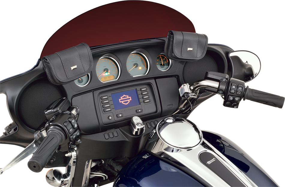 SHOW CHROME Windshield Pouch - FLH HD90-102BC