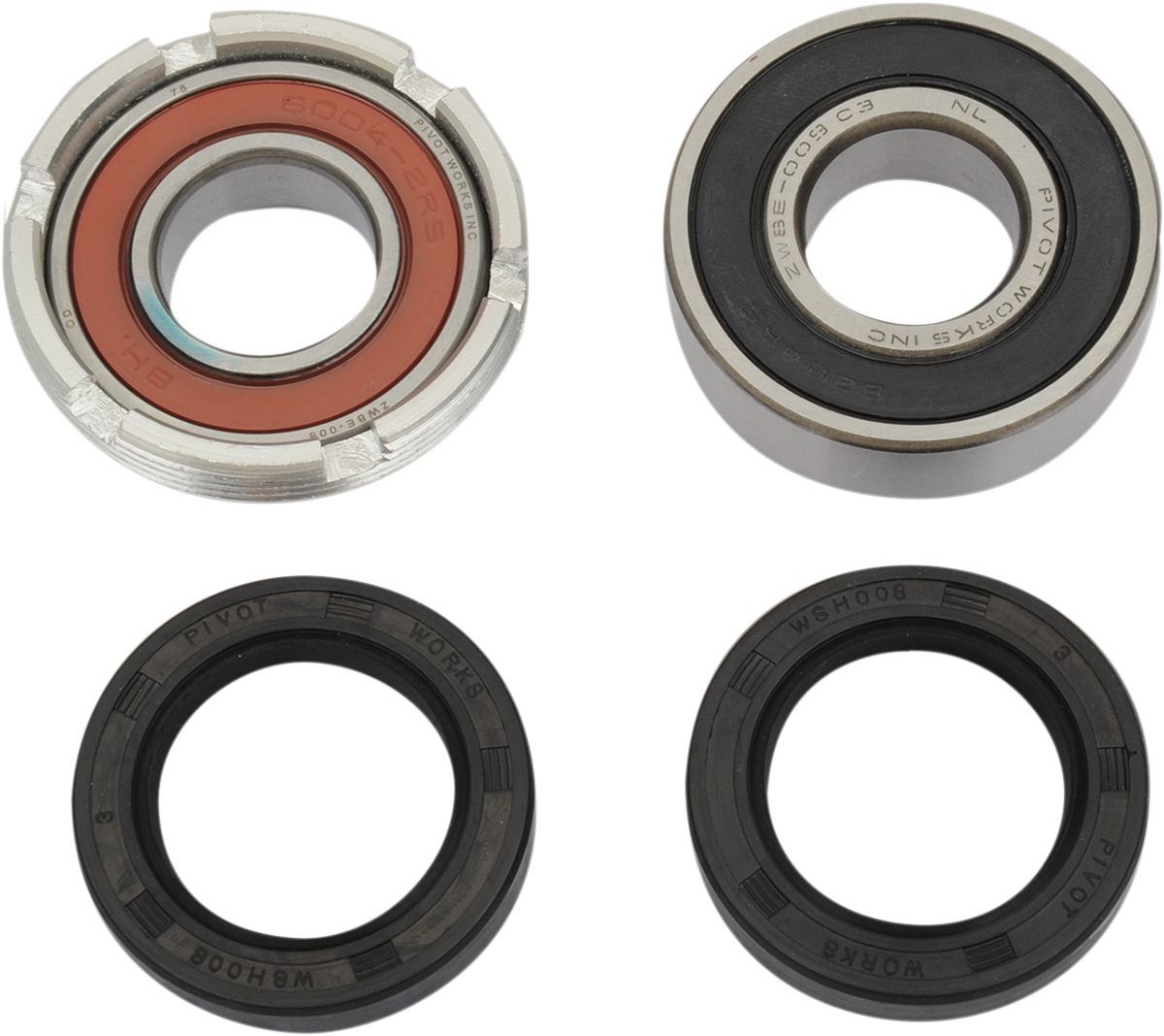 PIVOT WORKS Wheel Bearing Kit - Rear - Honda PWRWK-H03-521