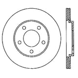 StopTech Power Slot 05-10 Mustang V6/4.0L / GT V8-4.6L Rear Right Slotted Rotor 126.61087SR