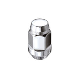 McGard Hex Lug Nut (Cone Seat Bulge Style) 1/2-20 / 3/4 Hex / 1.45in. Length (4-pack) - Chrome 64010