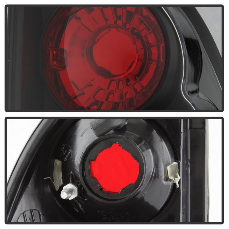 Spyder Toyota Tacoma 05-15 Euro Style Tail Lights Black ALT-YD-TT05-BK 5007896