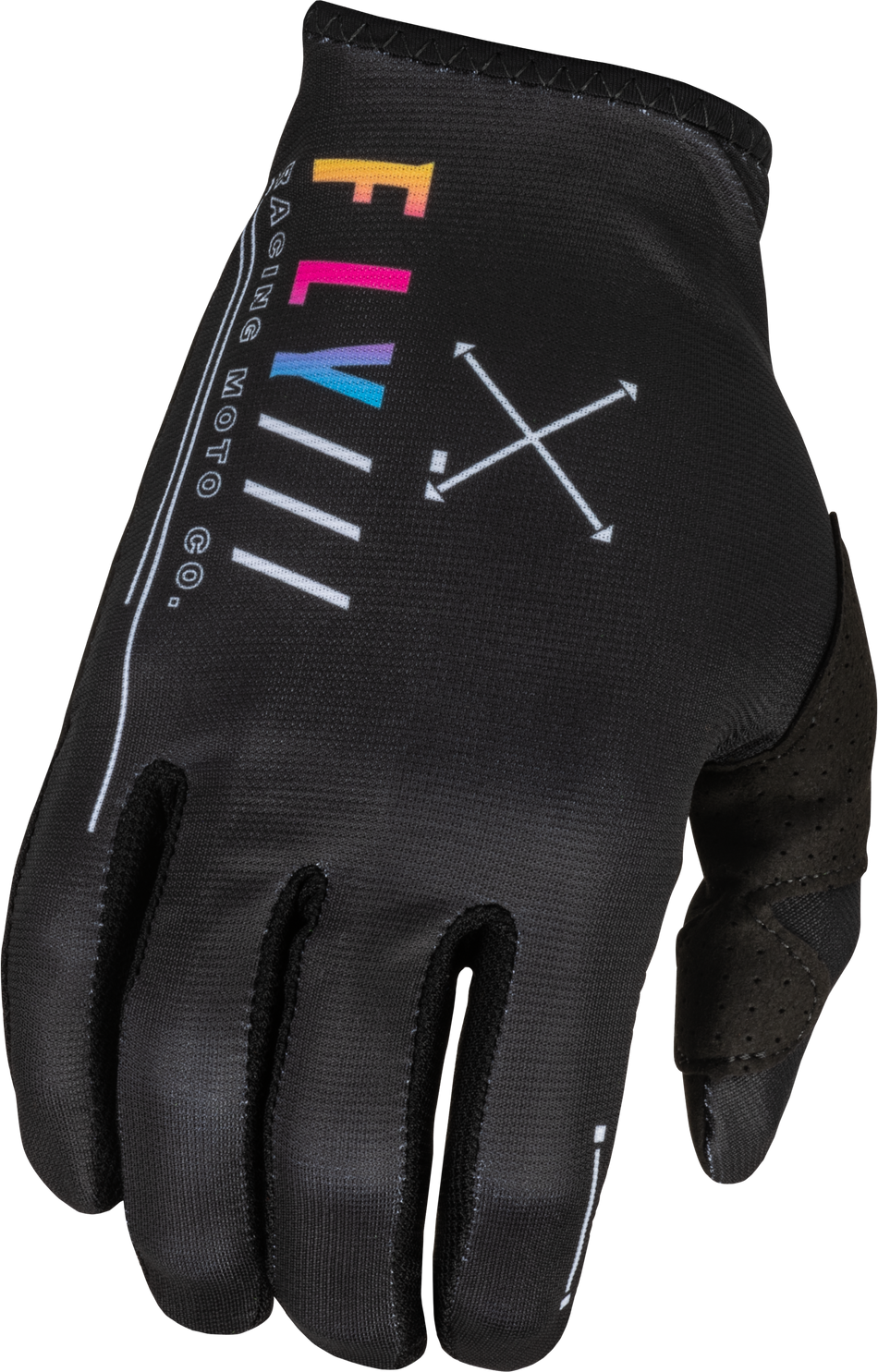 FLY RACING Lite S.E. Avenge Gloves Black/Sunset Xs 376-715XS