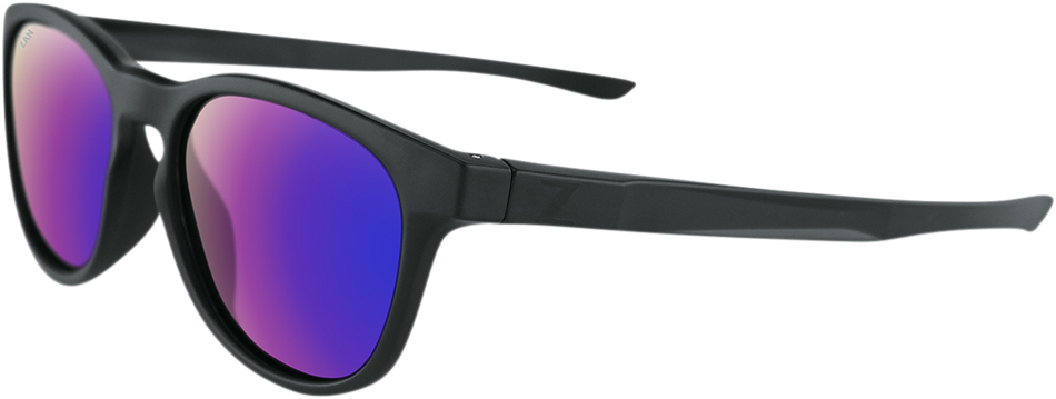 ZAN HEADGEAR Tide Sunglasses - Matte Black - Blue Revo EZTI001